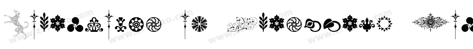 Cornucopia of Ornaments Four字体转换